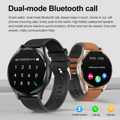 Montre intelligente avec bracelet en acier milanais de 1,43 pouces, appel Bluetooth, prise en charge ECG/glycémie Non invasive, Milanese Steel Strap Black, Milanese Steel Strap Rose Gold
