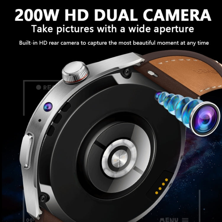 Montre intelligente avec caméra frontale de 1,53 pouces, prise en charge de la voix AI/carte SIM, 1GB+16GB, 2GB+32GB, 4GB+64GB