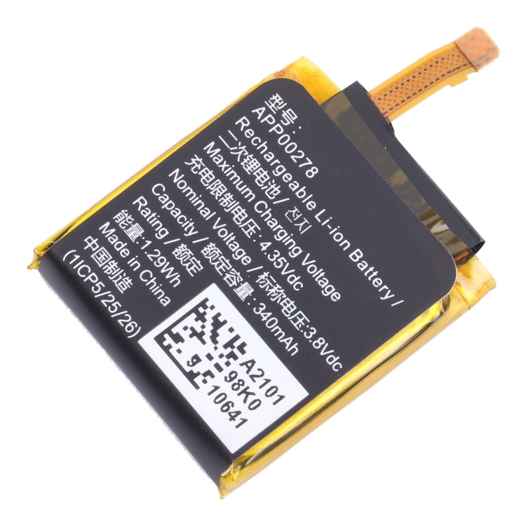 Remplacement de la batterie, For Apack APP00278 Watch, For Apack APP00276 Watch, For Apack APP00302 Watch, For Apack APP00221 Watch