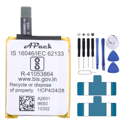 Remplacement de la batterie, For Apack APP00278 Watch, For Apack APP00276 Watch, For Apack APP00302 Watch, For Apack APP00221 Watch