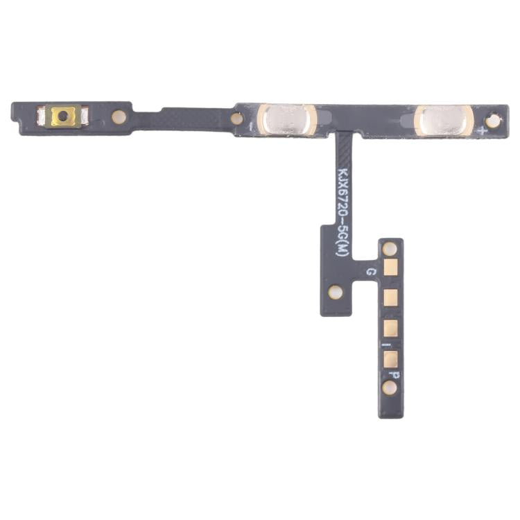 Bouton d'alimentation OEM et câble flexible du bouton de volume, For Infinix Smart 9 HD X6532C, For Infinix Hot 50 Pro 4G X6881, For Infinix Note 40S X6850B, For Infinix Hot 50i X6531, For Infinix Smart 9 X6532, For Infinix Hot 50 Pro+ 4G X6880        ...
