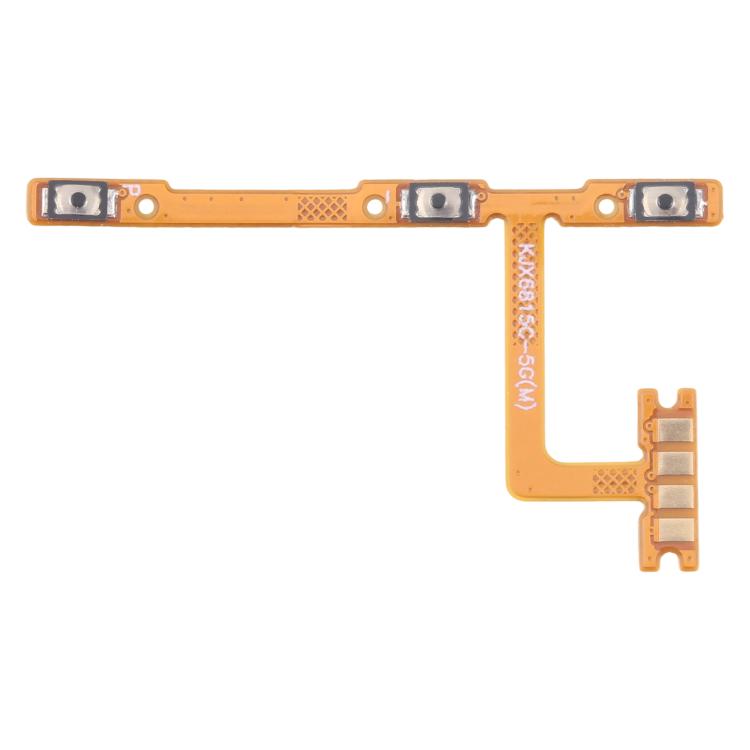 Bouton d'alimentation OEM et câble flexible du bouton de volume, For Infinix Smart 9 HD X6532C, For Infinix Hot 50 Pro 4G X6881, For Infinix Note 40S X6850B, For Infinix Hot 50i X6531, For Infinix Smart 9 X6532, For Infinix Hot 50 Pro+ 4G X6880        ...