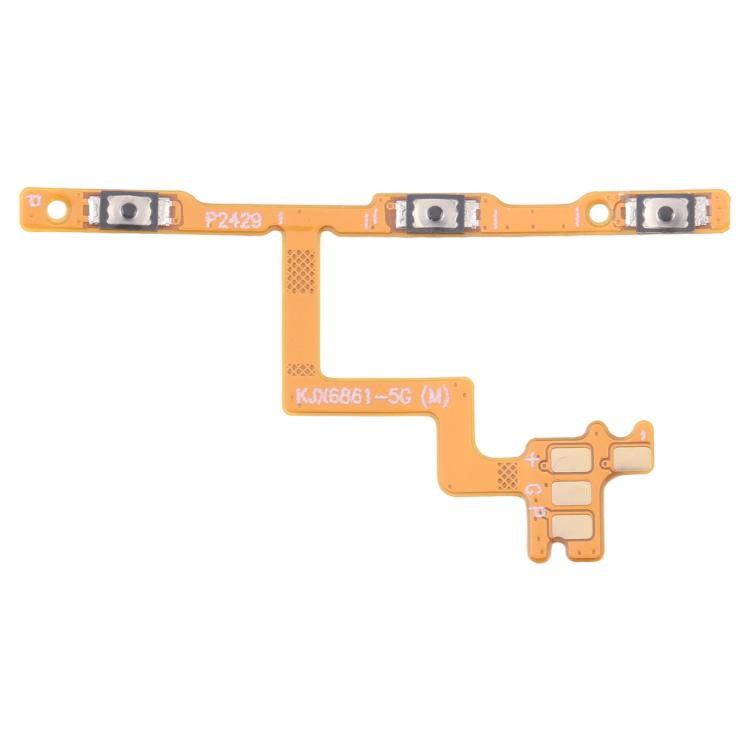 Bouton d'alimentation OEM et câble flexible du bouton de volume, For Infinix Smart 9 HD X6532C, For Infinix Hot 50 Pro 4G X6881, For Infinix Note 40S X6850B, For Infinix Hot 50i X6531, For Infinix Smart 9 X6532, For Infinix Hot 50 Pro+ 4G X6880        ...