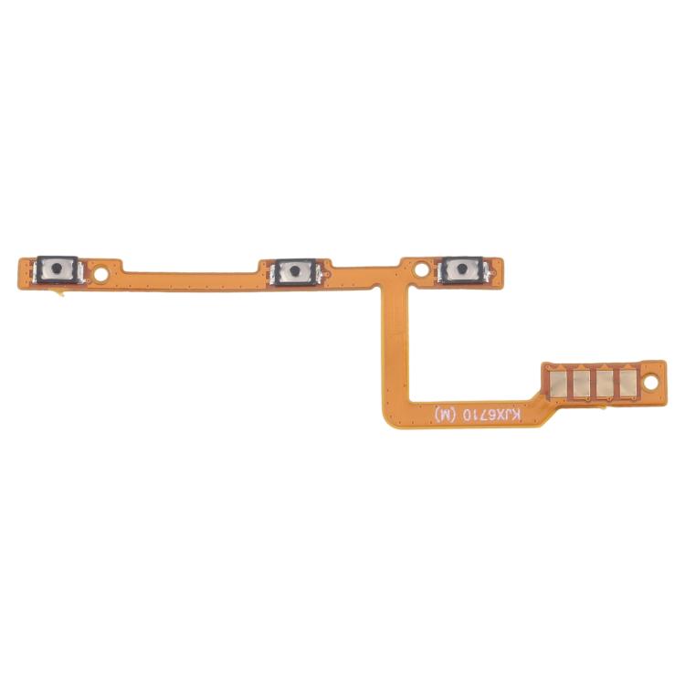 Bouton d'alimentation OEM et câble flexible du bouton de volume, For Infinix Smart 9 HD X6532C, For Infinix Hot 50 Pro 4G X6881, For Infinix Note 40S X6850B, For Infinix Hot 50i X6531, For Infinix Smart 9 X6532, For Infinix Hot 50 Pro+ 4G X6880        ...