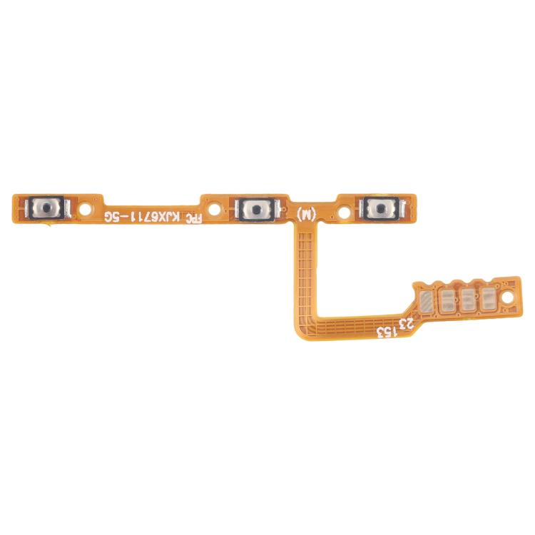 Bouton d'alimentation OEM et câble flexible du bouton de volume, For Infinix Smart 9 HD X6532C, For Infinix Hot 50 Pro 4G X6881, For Infinix Note 40S X6850B, For Infinix Hot 50i X6531, For Infinix Smart 9 X6532, For Infinix Hot 50 Pro+ 4G X6880        ...