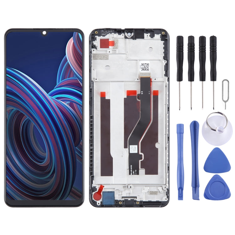 Ensemble complet de numériseur d'écran LCD avec cadre, For ZTE Blade A73 5G, For ZTE Blade A73 4G 7060, For ZTE Blade A72 5G 7540N, For ZTE Blade V40 Vita 8045, For ZTE Blade A72 4G A7040, For ZTE Blade A52 4G