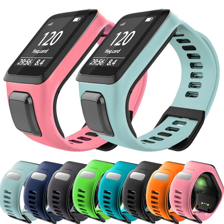 Pour Tomtom 2/3 Bracelet de remplacement universel en silicone Bracelet de montre