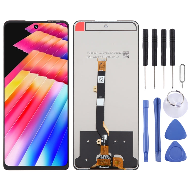 Écran LCD OEM avec assemblage complet de numériseur, For Infinix Smart 9 HD, For Infinix Hot 50i, For Infinix Smart 9, For Infinix Hot 50 5G, For Infinix Smart 8 Pro X6525B, For Infinix Smart 8 Plus X6526, For Infinix Hot 40 Pro X6837                  ...
