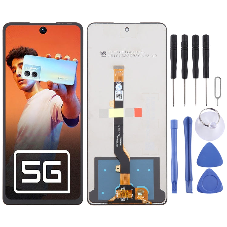 Écran LCD OEM avec assemblage complet de numériseur, For Infinix Smart 9 HD, For Infinix Hot 50i, For Infinix Smart 9, For Infinix Hot 50 5G, For Infinix Smart 8 Pro X6525B, For Infinix Smart 8 Plus X6526, For Infinix Hot 40 Pro X6837                  ...