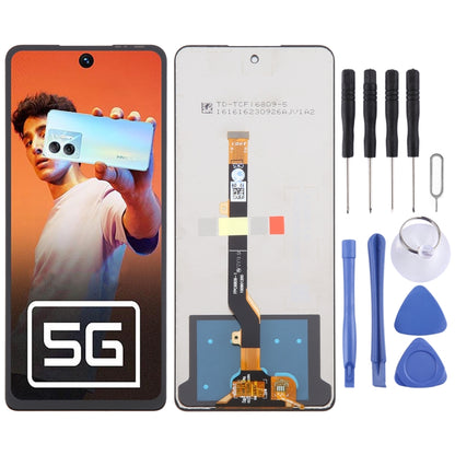 Écran LCD OEM avec assemblage complet de numériseur, For Infinix Smart 9 HD, For Infinix Hot 50i, For Infinix Smart 9, For Infinix Hot 50 5G, For Infinix Smart 8 Pro X6525B, For Infinix Smart 8 Plus X6526, For Infinix Hot 40 Pro X6837                  ...