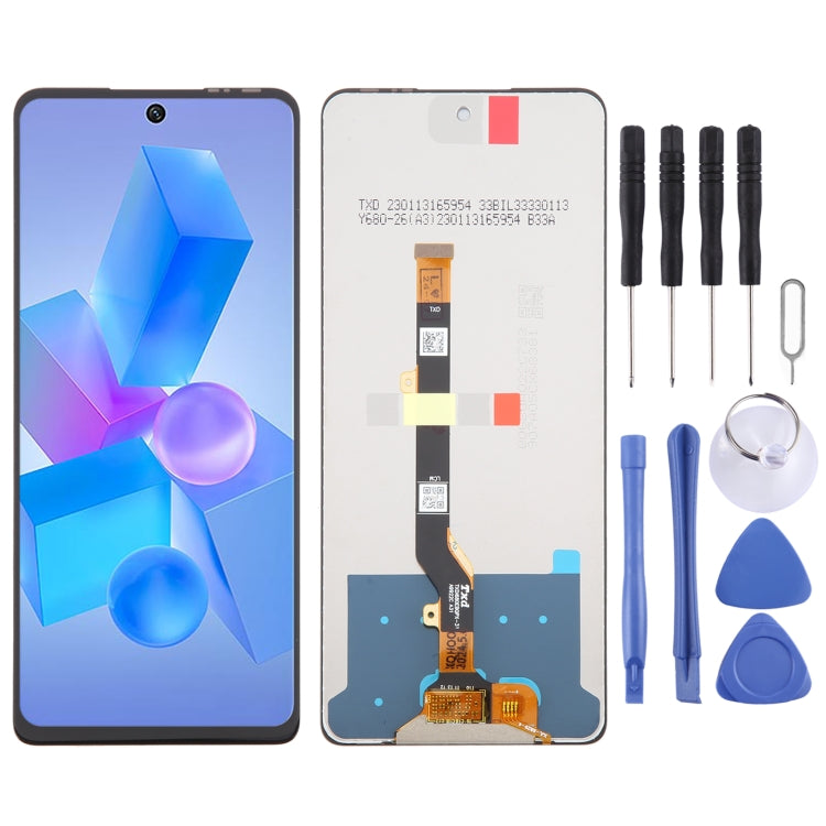 Écran LCD OEM avec assemblage complet de numériseur, For Infinix Smart 9 HD, For Infinix Hot 50i, For Infinix Smart 9, For Infinix Hot 50 5G, For Infinix Smart 8 Pro X6525B, For Infinix Smart 8 Plus X6526, For Infinix Hot 40 Pro X6837                  ...
