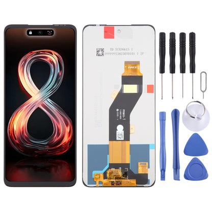 Écran LCD OEM avec assemblage complet de numériseur, For Infinix Smart 9 HD, For Infinix Hot 50i, For Infinix Smart 9, For Infinix Hot 50 5G, For Infinix Smart 8 Pro X6525B, For Infinix Smart 8 Plus X6526, For Infinix Hot 40 Pro X6837                  ...