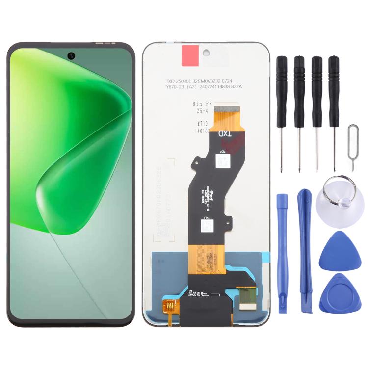 Écran LCD OEM avec assemblage complet de numériseur, For Infinix Smart 9 HD, For Infinix Hot 50i, For Infinix Smart 9, For Infinix Hot 50 5G, For Infinix Smart 8 Pro X6525B, For Infinix Smart 8 Plus X6526, For Infinix Hot 40 Pro X6837                  ...