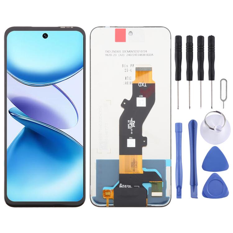 Écran LCD OEM avec assemblage complet de numériseur, For Infinix Smart 9 HD, For Infinix Hot 50i, For Infinix Smart 9, For Infinix Hot 50 5G, For Infinix Smart 8 Pro X6525B, For Infinix Smart 8 Plus X6526, For Infinix Hot 40 Pro X6837                  ...