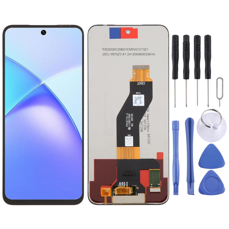 Écran LCD OEM avec assemblage complet de numériseur, For Infinix Smart 9 HD, For Infinix Hot 50i, For Infinix Smart 9, For Infinix Hot 50 5G, For Infinix Smart 8 Pro X6525B, For Infinix Smart 8 Plus X6526, For Infinix Hot 40 Pro X6837                  ...