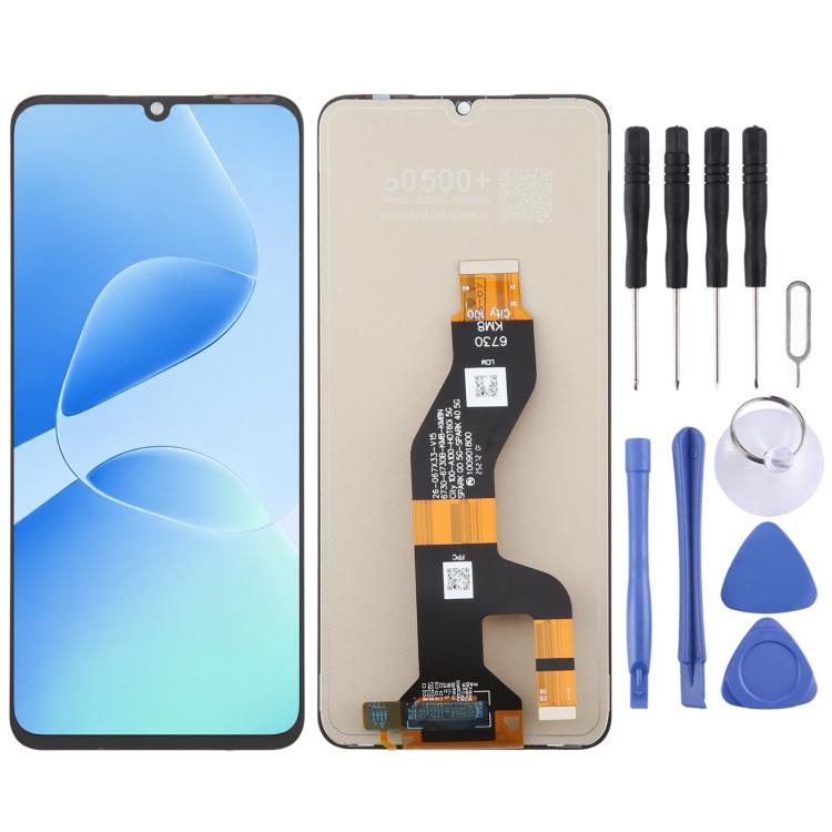 Écran LCD OEM avec assemblage complet de numériseur, For Infinix Smart 9 HD, For Infinix Hot 50i, For Infinix Smart 9, For Infinix Hot 50 5G, For Infinix Smart 8 Pro X6525B, For Infinix Smart 8 Plus X6526, For Infinix Hot 40 Pro X6837                  ...