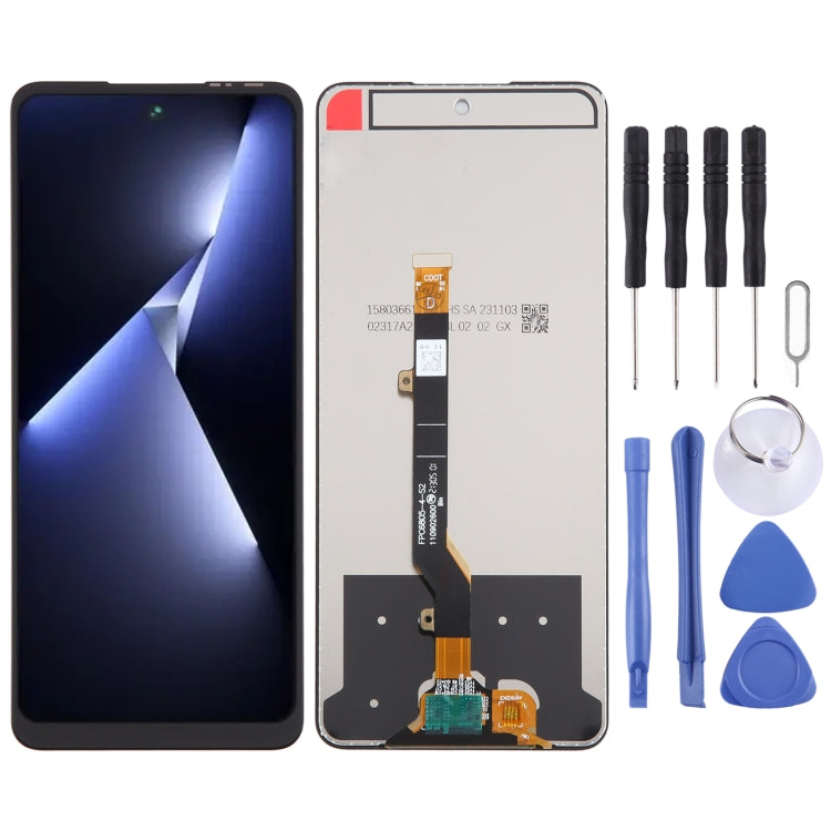 Écran LCD OEM avec assemblage complet de numériseur, For Tecno Pova 5 Pro LH8n, For Tecno Pova Neo 3 LH6n, For Tecno Camon 20 Premier, For Tecno Camon 20 Pro 5G, For Tecno Camon 20 Pro, For Tecno Camon 20, For Tecno Pop 7 BF6, For Tecno Spark 10C KI5k ...