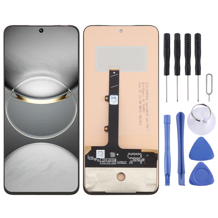 Écran LCD OEM avec assemblage complet de numériseur, For Tecno Pova 5 Pro LH8n, For Tecno Pova Neo 3 LH6n, For Tecno Camon 20 Premier, For Tecno Camon 20 Pro 5G, For Tecno Camon 20 Pro, For Tecno Camon 20, For Tecno Pop 7 BF6, For Tecno Spark 10C KI5k ...