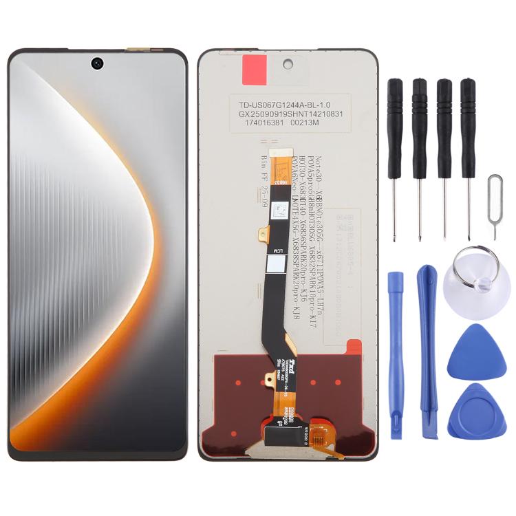 Écran LCD OEM avec assemblage complet de numériseur, For Tecno Pova 5 Pro LH8n, For Tecno Pova Neo 3 LH6n, For Tecno Camon 20 Premier, For Tecno Camon 20 Pro 5G, For Tecno Camon 20 Pro, For Tecno Camon 20, For Tecno Pop 7 BF6, For Tecno Spark 10C KI5k ...