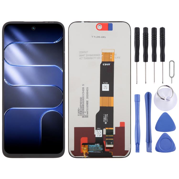 Écran LCD OEM avec assemblage complet de numériseur, For Tecno Pova 5 Pro LH8n, For Tecno Pova Neo 3 LH6n, For Tecno Camon 20 Premier, For Tecno Camon 20 Pro 5G, For Tecno Camon 20 Pro, For Tecno Camon 20, For Tecno Pop 7 BF6, For Tecno Spark 10C KI5k ...