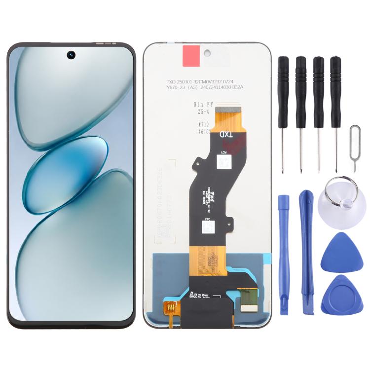 Écran LCD OEM avec assemblage complet de numériseur, For Tecno Pova 5 Pro LH8n, For Tecno Pova Neo 3 LH6n, For Tecno Camon 20 Premier, For Tecno Camon 20 Pro 5G, For Tecno Camon 20 Pro, For Tecno Camon 20, For Tecno Pop 7 BF6, For Tecno Spark 10C KI5k ...