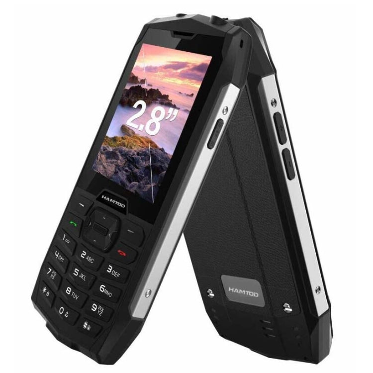 Téléphone robuste HAMTOD H3 / R3T, 2,8 pouces T107 ARM CortexTM A7 Quad-core 1,0 GHz, réseau : 4G, VoLTE, BT, SOS, EU Version