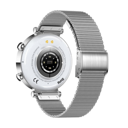 Montre intelligente T86 Woman Health 1,27 pouces, appel BT/Cycle physiologique/fréquence cardiaque/tension artérielle/glycémie/SOS