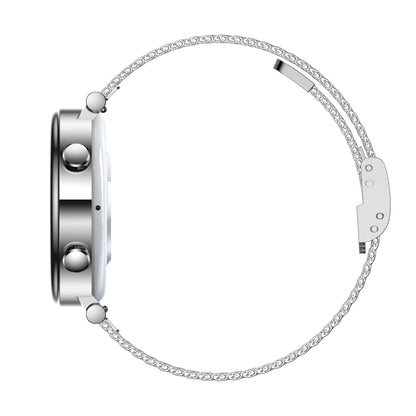 Montre intelligente T86 Woman Health 1,27 pouces, appel BT/Cycle physiologique/fréquence cardiaque/tension artérielle/glycémie/SOS