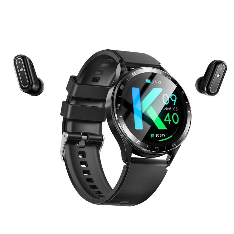 X10 casque montre intelligente 1,39 pouces Bracelet étanche, prise en charge des appels Bluetooth/NFC/fréquence cardiaque