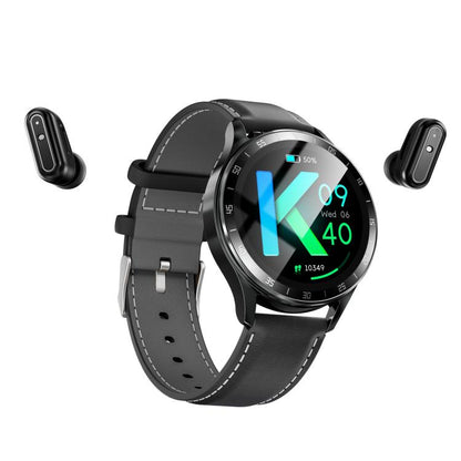 X10 casque montre intelligente 1,39 pouces Bracelet étanche, prise en charge des appels Bluetooth/NFC/fréquence cardiaque