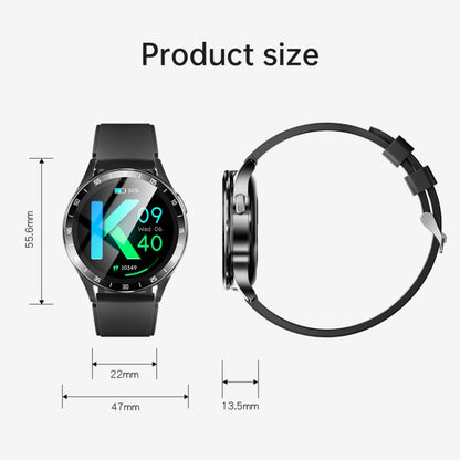 X10 casque montre intelligente 1,39 pouces Bracelet étanche, prise en charge des appels Bluetooth/NFC/fréquence cardiaque