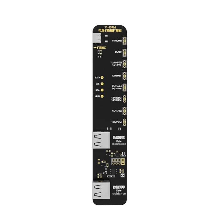 Carte d'extension de réparation de données de batterie i2C KC02, modifiant l'efficacité de la batterie pour iPhone 11-15 Pro Max