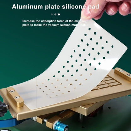 Meilleur B-918A 7 pouces pompe à vide écran LCD séparateur de plate-forme de chauffage rotatif