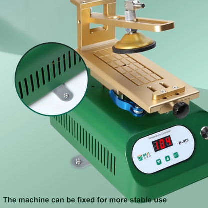 Meilleur B-918A 7 pouces pompe à vide écran LCD séparateur de plate-forme de chauffage rotatif