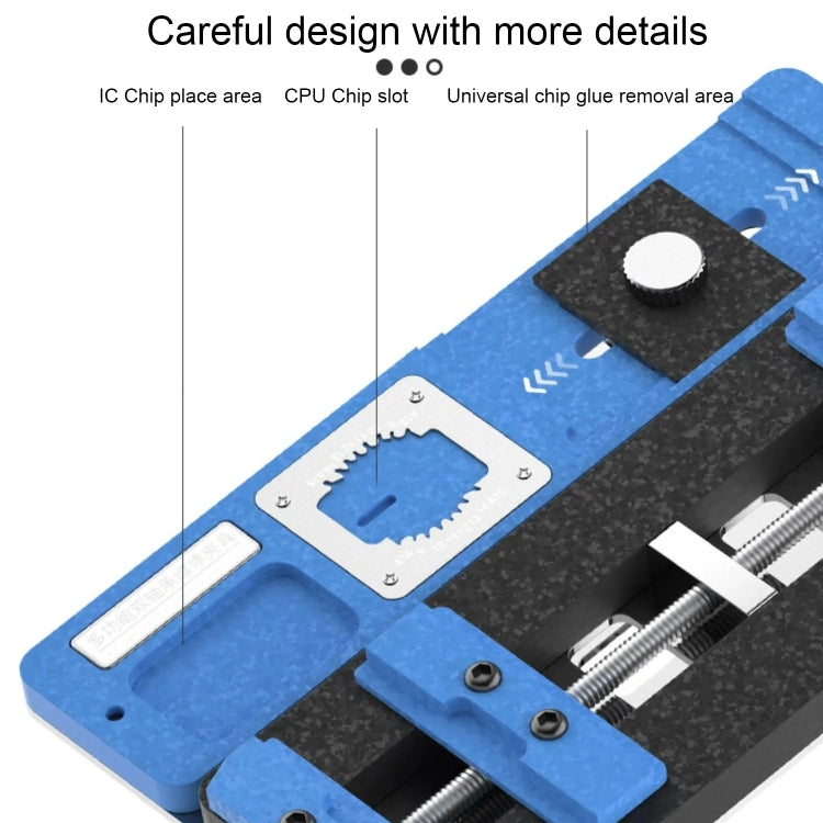 MEILLEUR BST-188 Fixation universelle à trois emplacements pour cartes à deux axes