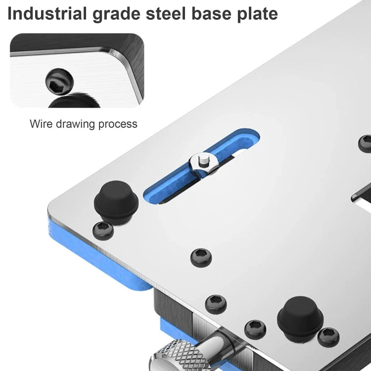 MEILLEUR BST-188 Fixation universelle à trois emplacements pour cartes à deux axes