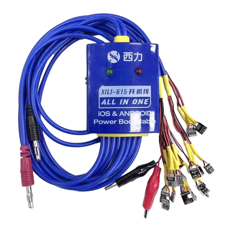 XILI 615 iBoot Alimentation On/Off Ligne de démarrage pour iPhone 6 Plus-15 Pro Max / Android
