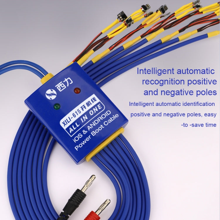 XILI 615 iBoot Alimentation On/Off Ligne de démarrage pour iPhone 6 Plus-15 Pro Max / Android