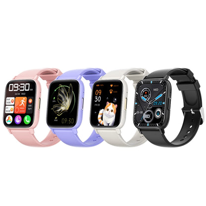 Montre de sport intelligente DM60+ 1,83 pouces BT5.2, prise en charge des appels Bluetooth/sommeil/glycémie/oxygène dans le sang/température/fréquence cardiaque/moniteur de santé de la pression artérielle