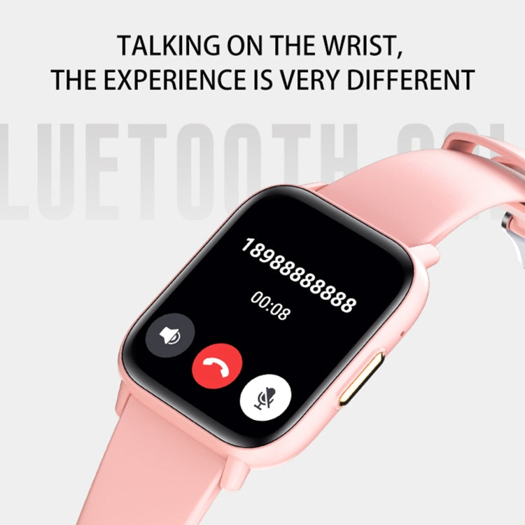 Montre de sport intelligente DM60+ 1,83 pouces BT5.2, prise en charge des appels Bluetooth/sommeil/glycémie/oxygène dans le sang/température/fréquence cardiaque/moniteur de santé de la pression artérielle