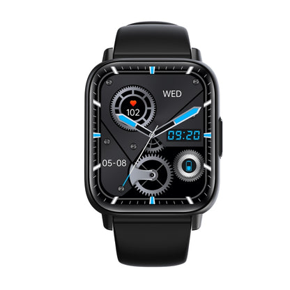 Montre de sport intelligente DM05 1,83 pouces BT5.2, prise en charge du sommeil/fréquence cardiaque/oxygène sanguin/température/sucre cardiaque/moniteur de santé de la pression artérielle