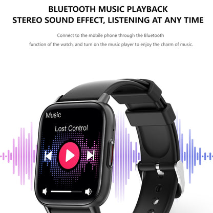 Montre de sport intelligente DM05 1,83 pouces BT5.2, prise en charge du sommeil/fréquence cardiaque/oxygène sanguin/température/sucre cardiaque/moniteur de santé de la pression artérielle