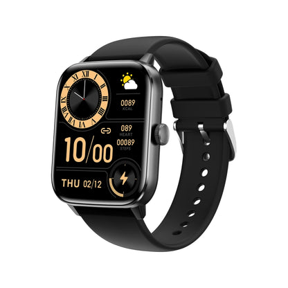 QS11 1,91 pouces BT5.2 montre de sport intelligente, prise en charge du sommeil/fréquence cardiaque/oxygène sanguin/température/moniteur de santé de la pression artérielle
