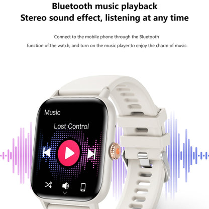 QS13 1,83 pouces BT5.2 montre de sport intelligente, prise en charge des appels Bluetooth/sommeil/glycémie/oxygène dans le sang/fréquence cardiaque/moniteur de santé de la pression artérielle