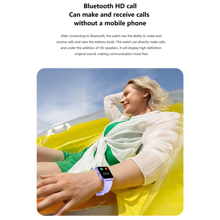 QS13 1,83 pouces BT5.2 montre de sport intelligente, prise en charge des appels Bluetooth/sommeil/glycémie/oxygène dans le sang/fréquence cardiaque/moniteur de santé de la pression artérielle
