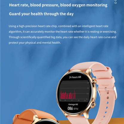 QS40 1,39 pouces BT5.2 montre de sport intelligente, prise en charge des appels Bluetooth/sommeil/oxygène sanguin/température/fréquence cardiaque/moniteur de santé de la pression artérielle