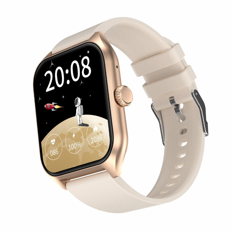 Qx5 1,96 pouces BT5.2 montre de sport intelligente, prise en charge des appels Bluetooth/sommeil/oxygène sanguin/température/fréquence cardiaque/moniteur de santé de la pression artérielle