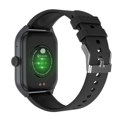 Qx5 1,96 pouces BT5.2 montre de sport intelligente, prise en charge des appels Bluetooth/sommeil/oxygène sanguin/température/fréquence cardiaque/moniteur de santé de la pression artérielle