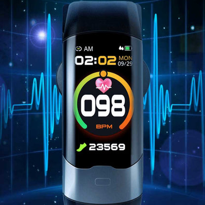 SPOVAN H02 Pro 1.14 pouces TFT HD écran Bracelet intelligent prend en charge la surveillance de la fréquence cardiaque/surveillance de la glycémie
