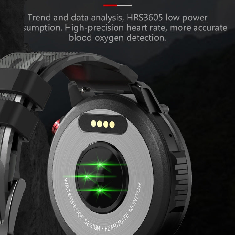 Montre intelligente Bluetooth à écran rond C22 de 1,6 pouces, prise en charge de la surveillance de la santé et 24 modes sportifs
